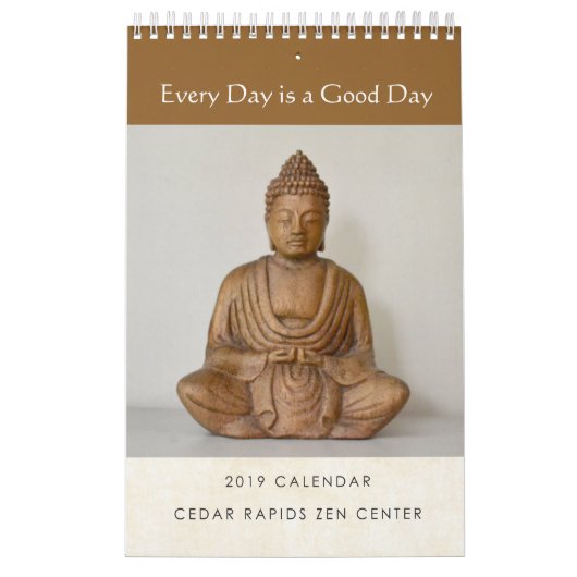 Calendrier 2019 de centre de zen de Cedar Rapids (Protection)