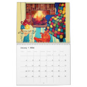 Calendrier 2019 de chat par l'artiste (Jan 2026)