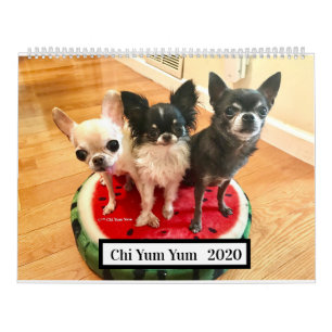 Calendrier 2019 de Chi Yum Yum