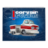 Calendrier 2019 de CorvairForum Corvair (Protection)