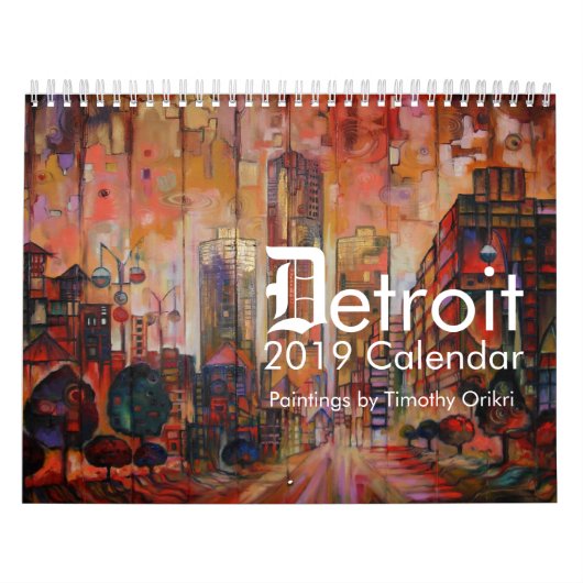 Calendrier 2019 de Detroit (Protection)