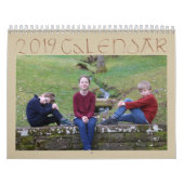 Calendrier 2019 de famille de Fuqua (Protection)