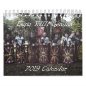 Calendrier 2019 de Legio XIIII (Protection)