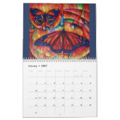 Calendrier 2019 de papillon par Timothy Orikri (Jan 2027)