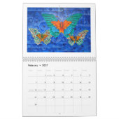 Calendrier 2019 de papillon par Timothy Orikri (Feb 2027)