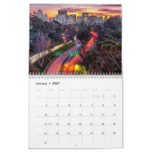 Calendrier 2019 de paysage urbain (Jan 2027)