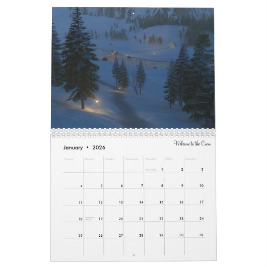 Calendrier 2019 de SilverWebForge (Jan 2026)