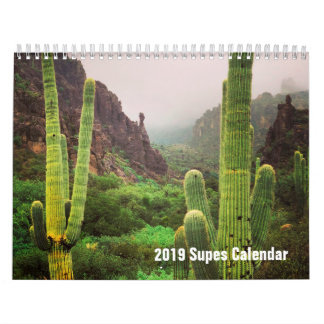 Calendrier 2019 de Supes