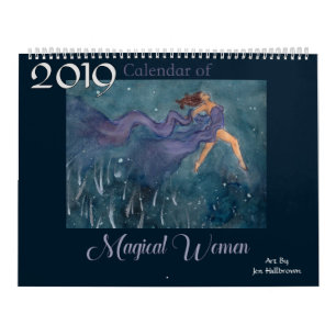 Calendrier 2019 des femmes magiques