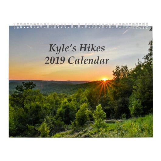 Calendrier 2019 des hausses de Kyle grand (Protection)