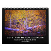 Calendrier 2019 du Nouveau Mexique (Protection)