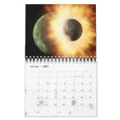 Calendrier 2019 d'univers d'astronomie d'art de (Jan 2027)