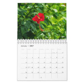 Calendrier 2019 invisible de photo de Bali (Jan 2027)