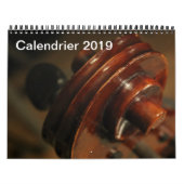 Calendrier 2019 Violoncelles (Protection)
