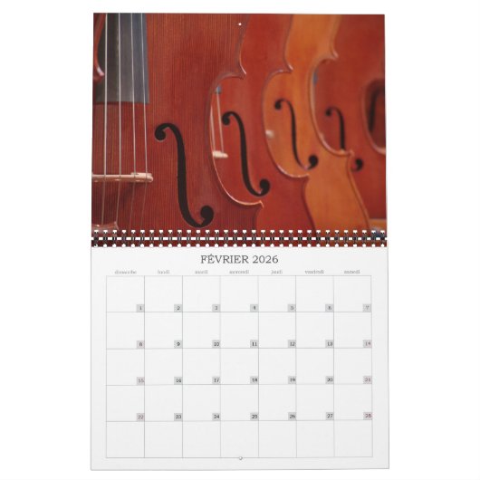 Calendrier 2019 Violoncelles (Feb 2026)