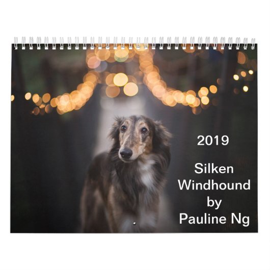 Calendrier 2019 Windhound de soie par NG de Pauline (Protection)