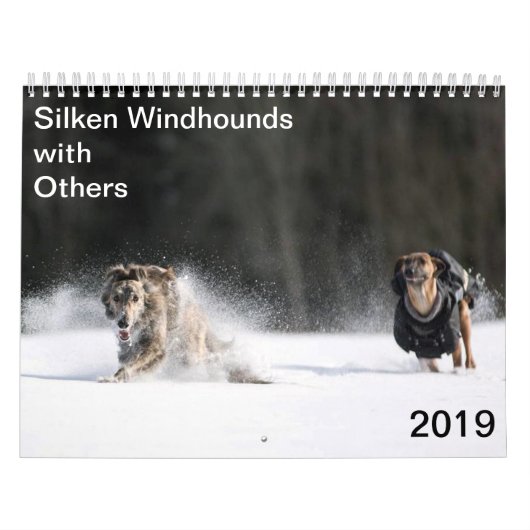 Calendrier 2019 Windhounds de soie avec d'autres 2 (Protection)
