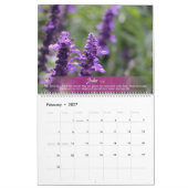 Calendrier 2020 avec les vers de la Bible (Feb 2027)