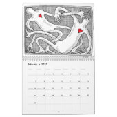 Calendrier 2020 avec une oeuvre de Margaret Scott (Feb 2027)