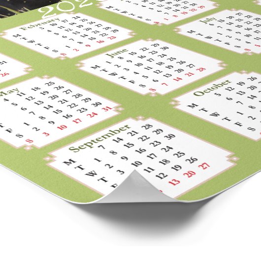 Calendrier 2020 Cheval ~ Affiche (Coin)