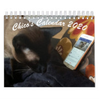 Calendrier 2020 de Chico