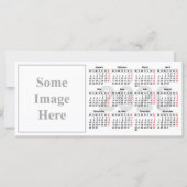 Calendrier 2020 modèle Flat Card (Devant)