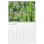 Calendrier 2020 Modern Script Succulents et Cactus (Mar 2026)