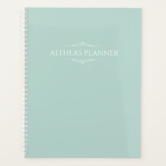 Calendrier 2020 simple mais élégant | Planificateu (Devant)