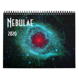 Calendrier 2020 Univers de l'astronomie spatiale NASA Nebulae