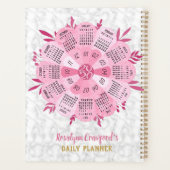 Calendrier 2020 (Voir la description pour la nouve (Dos)