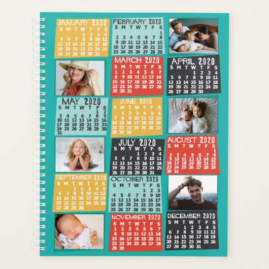 Calendrier 2020 (Voir la description pour la nouve (Devant)