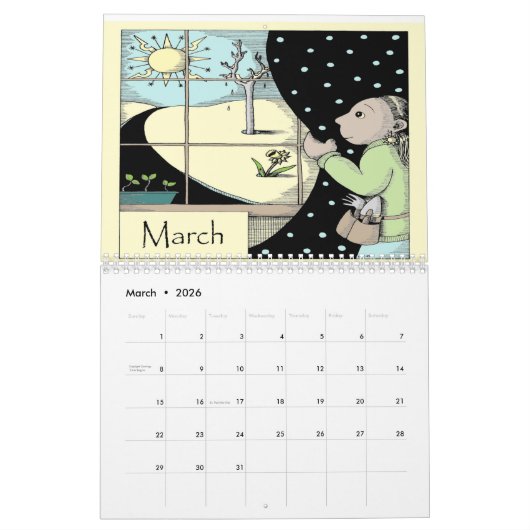 Calendrier 2021 (Mar 2026)