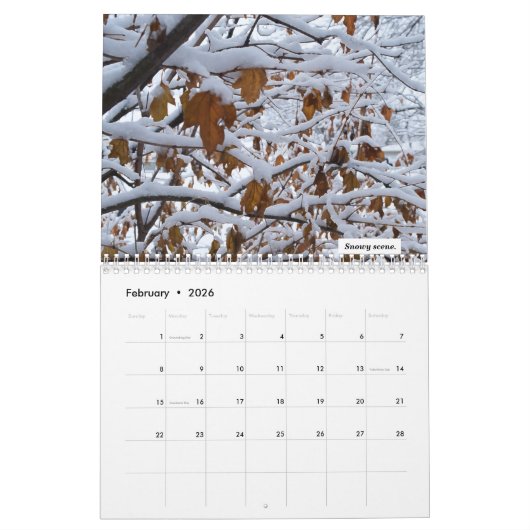 Calendrier 2021 (Feb 2026)