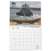 Calendrier 2021 - Bateaux-remorques au travail (Mar 2027)