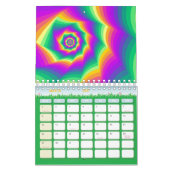Calendrier 2021 Couleurs colorées (Mar 2027)