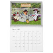 Calendrier 2021 de Holly Cow and Friends (Mar 2026)