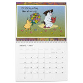 Calendrier 2021 de Holly Cow and Friends (Jan 2027)