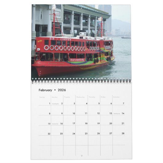 Calendrier 2021 de Hong Kong (Feb 2026)