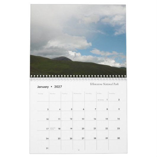 Calendrier 2021 de Yellowstone et au-delà (Jan 2027)