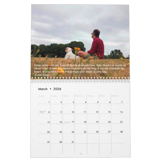 Calendrier 2021 des Pointers & Pals par PointerRes (Mar 2026)