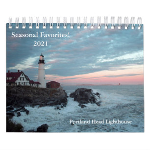 Calendrier 2021, favoris saisonniers!