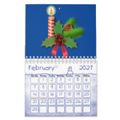 Calendrier 2021 Joyeux Noël (Feb 2027)