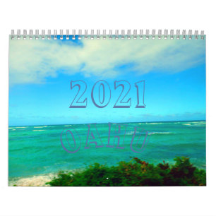 Calendrier 2021 Oahu