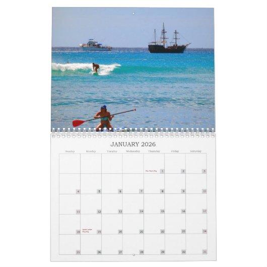 Calendrier 2021 Oahu (Jan 2026)