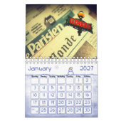 Calendrier 2021 Paris, France (Jan 2027)