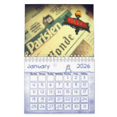 Calendrier 2021 Paris, France (Jan 2026)