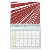 Calendrier 2021 Rayures colorées Opossum Floral (Feb 2026)