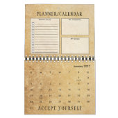 Calendrier 2021 Sober & Clean : Citations de récupération Pla (Jan 2027)