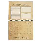 Calendrier 2021 Sober & Clean : Citations de récupération Pla (Feb 2027)