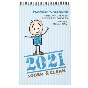 Calendrier 2021 Sober & Net : Citations de récupération du